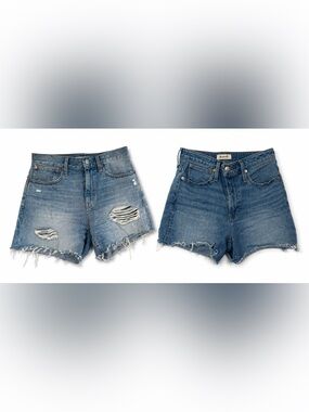 Madewell - Denim Shorts BUNDLE Set - Size 26 - 100% Cotton
